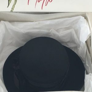 Ladies Black Dress Hat